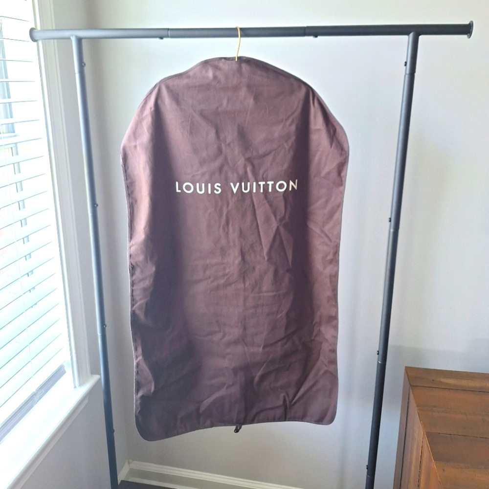Louis Vuitton brown garnment bag